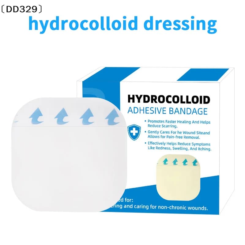 1/5 Pezzi Cerotti Autoadesivi Idrocolloidali Invisibili Traspiranti per Ferite, Bende Adesive per la Pelle〔DD329〕