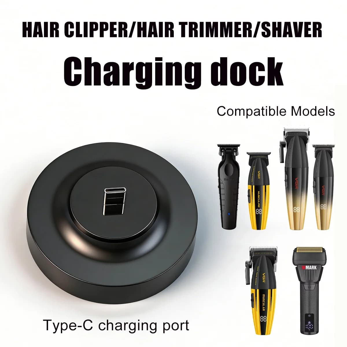 New Type-C Professional Charging Base for TS-C05 Regulatory Machine for NG-7982 363 V003 V906 - Mini Tool for Beauty Salon