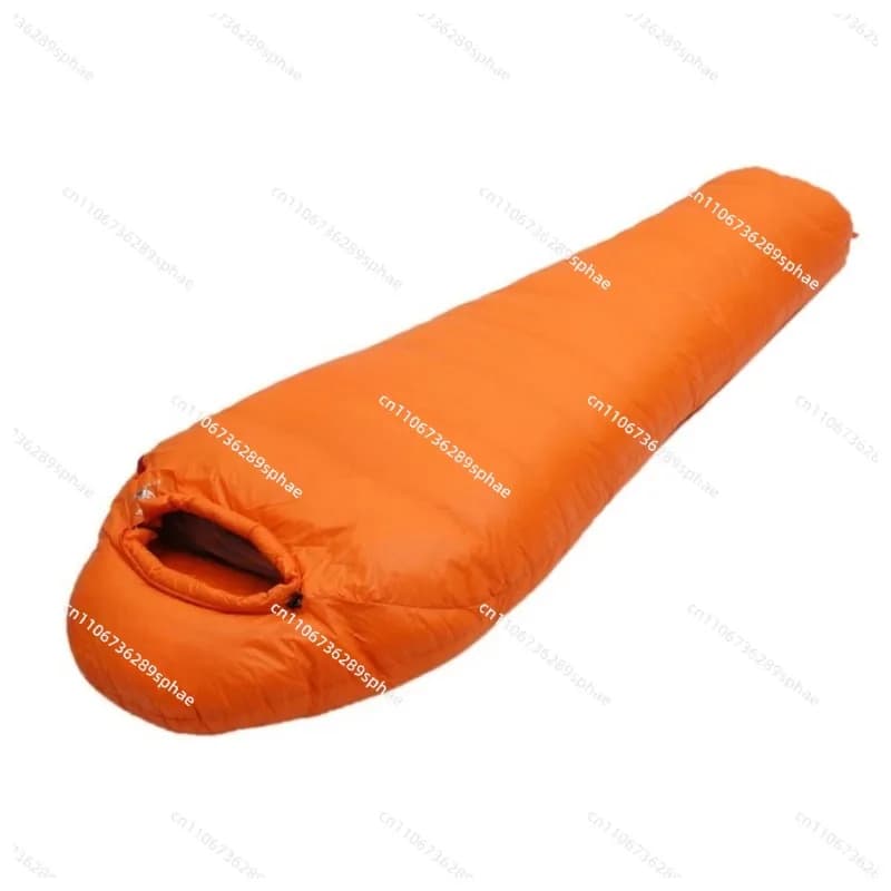 BLACK SNOW Mummy Cold Zone Down Sleeping Bag Outdoor Camping Adult Splicing