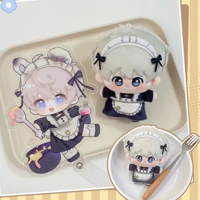 Love and Deepspace Xavier Rafayel Cotton Doll Stuffed Animal Printed Figure Pendant Cosplay Colleagues Adorable Gifts Anime