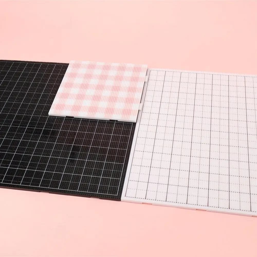 Nuovo Tappetino Termoadesivo per Perline con Linee Guida, per Creazioni Artigianali, con Perline Perler da 2.6mm, Accessori Fai da Te