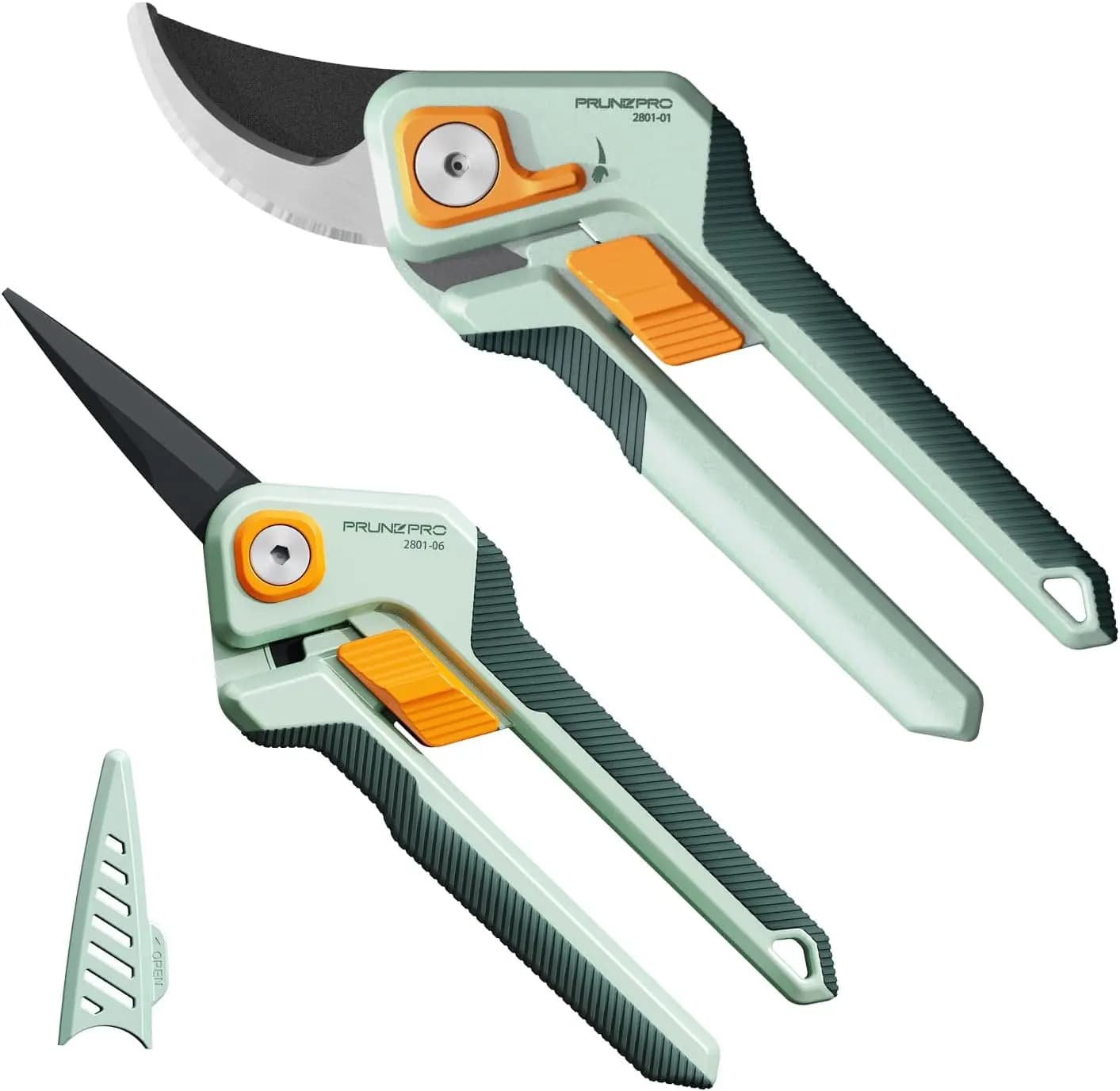 Set di Forbici Professionali per Potatura con Lame Affilate in Acciaio Inossidabile per Giardinaggio, Fiori e Piante