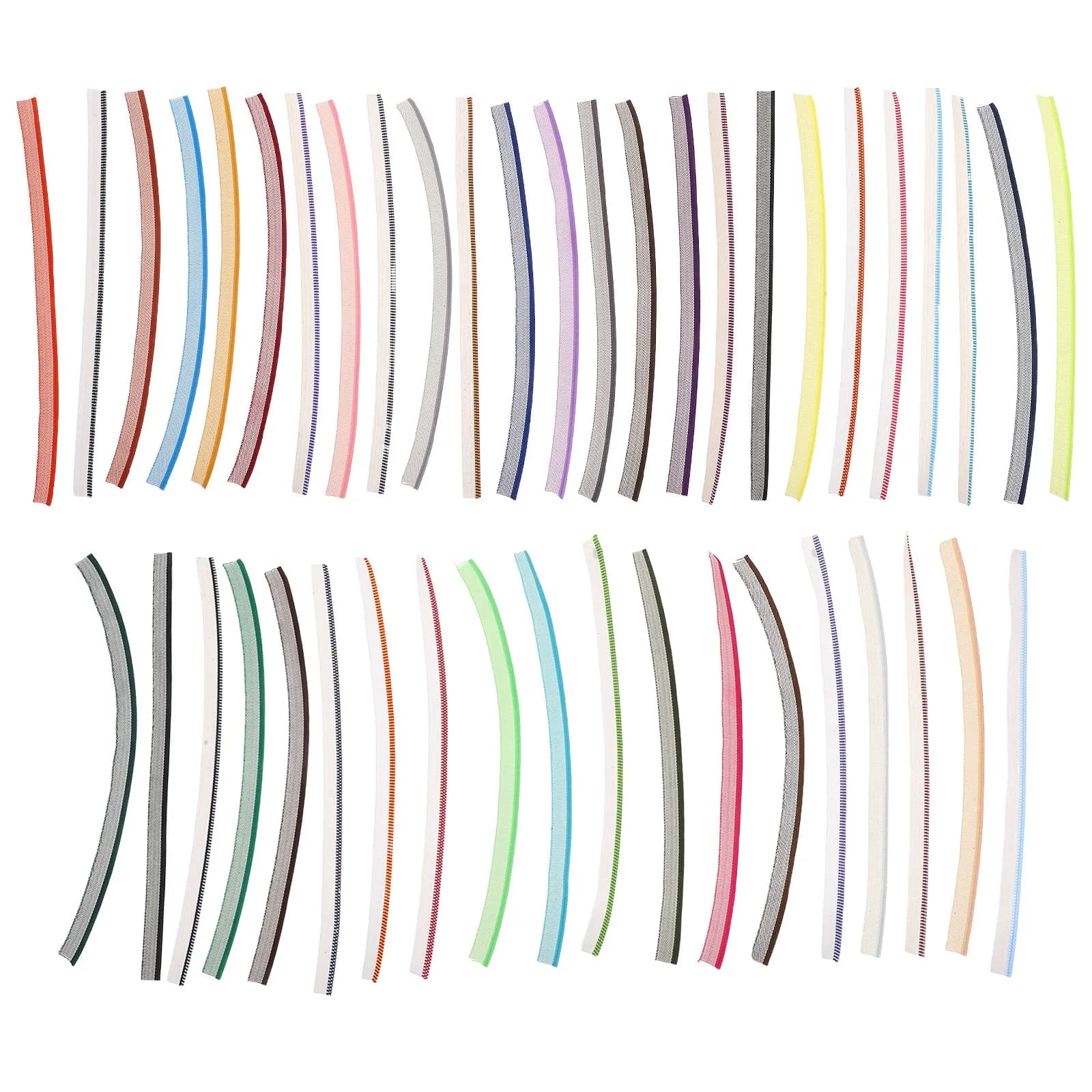 48Pcs Book Binding Headbands Endbands Versatile Colors Enhance Aesthetics DIY Bookbinding Repair Scrapbooking Making Kits