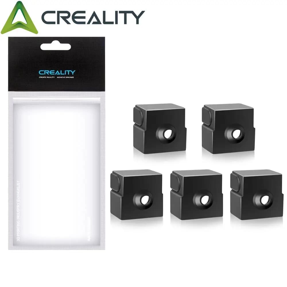 Creality Ender 3 V3 SE Silicone Socket, 5 pcs 3D Printer Parts Hotend Silicone Cover, for Ender 3 V3 SE/Ender 5 S1 / Ender 7