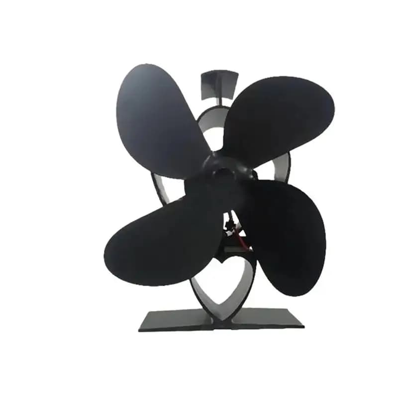 Ventilatore Termico a Energia Solare SEWS, Non Elettrico, per Caminetto e Stufa, Soffiatore Silenzioso per Circolazione Aria Calda