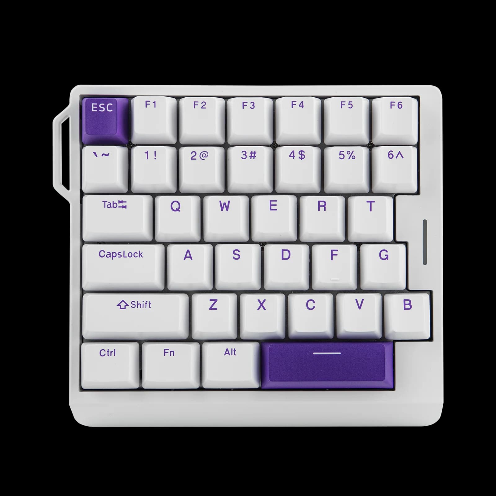 EPOMAKER HE30 Tastiera da Gaming Cablata a 36 Tasti con Effetto Hall, Montaggio su Tray, 8KHz Polling e SOCD/DKS/MT per PC/Gamer