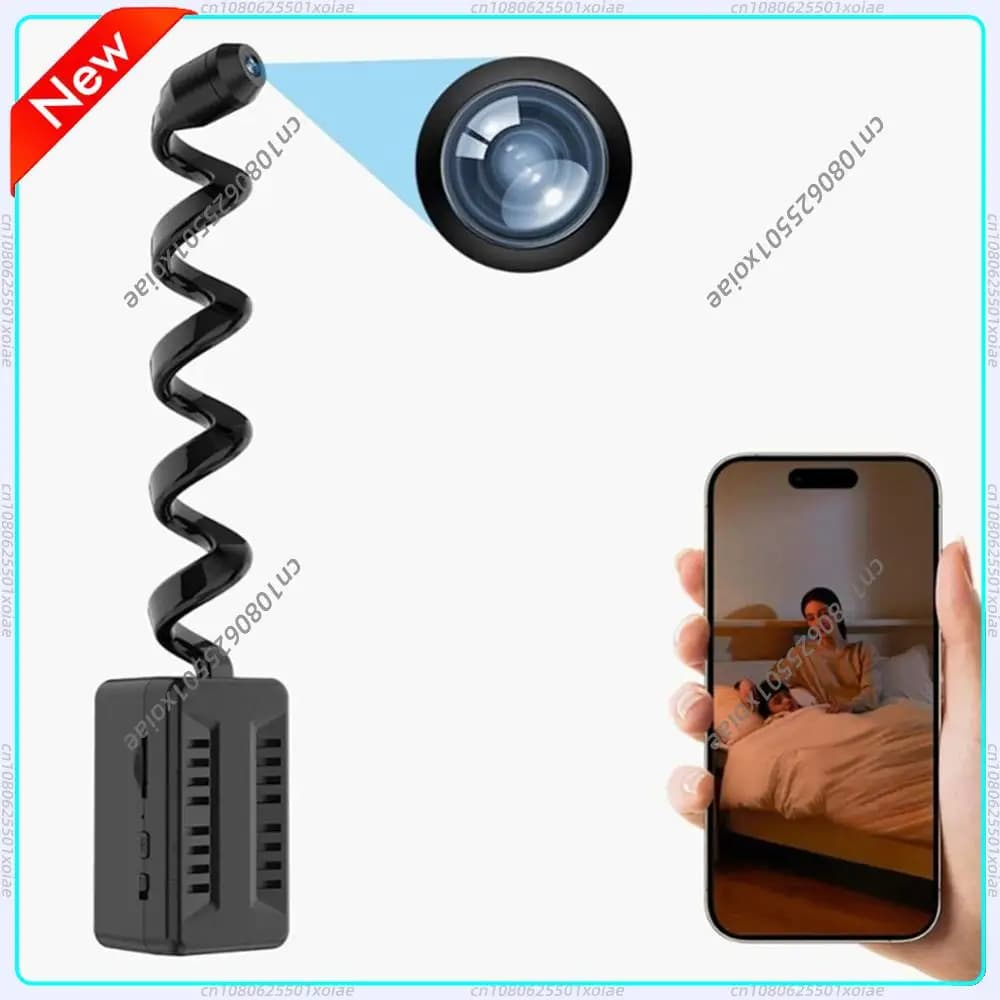 Telecamera di Sicurezza Wireless 1080P con Rilevamento del Movimento per Monitoraggio di Bambini e Animali Domestici