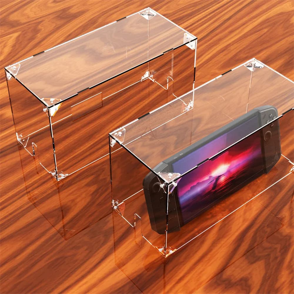 Copertura antipolvere trasparente custodia protettiva impermeabile per Console di gioco in acrilico antipolvere per accessori per Console di gioco Legion Go
