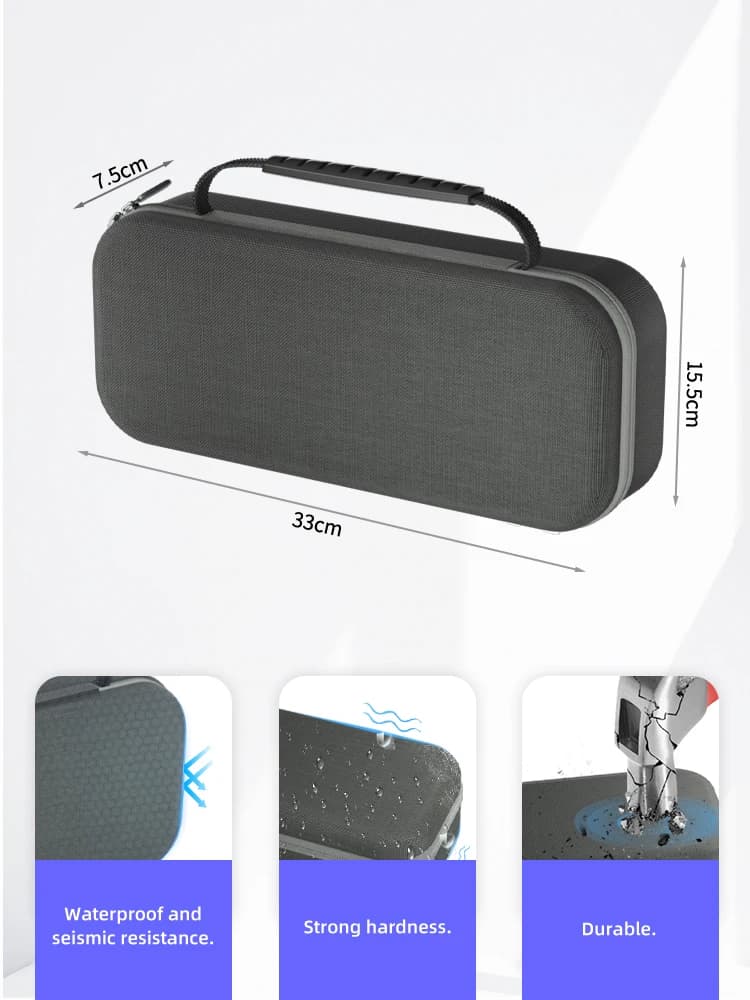 Portable Case Bag for PS Portal Case EVA Hard Carry Storage Bag For Sony PlayStation 5 Portal Handheld Game Console Accessories