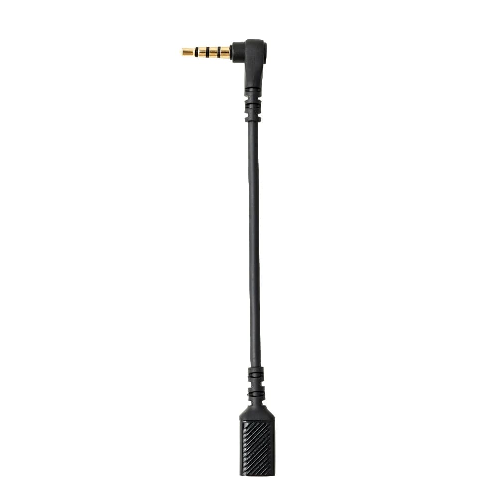 Audio cable audio card with male-female cable adapter 3.5 mm right angle audio cable for gaming headphones