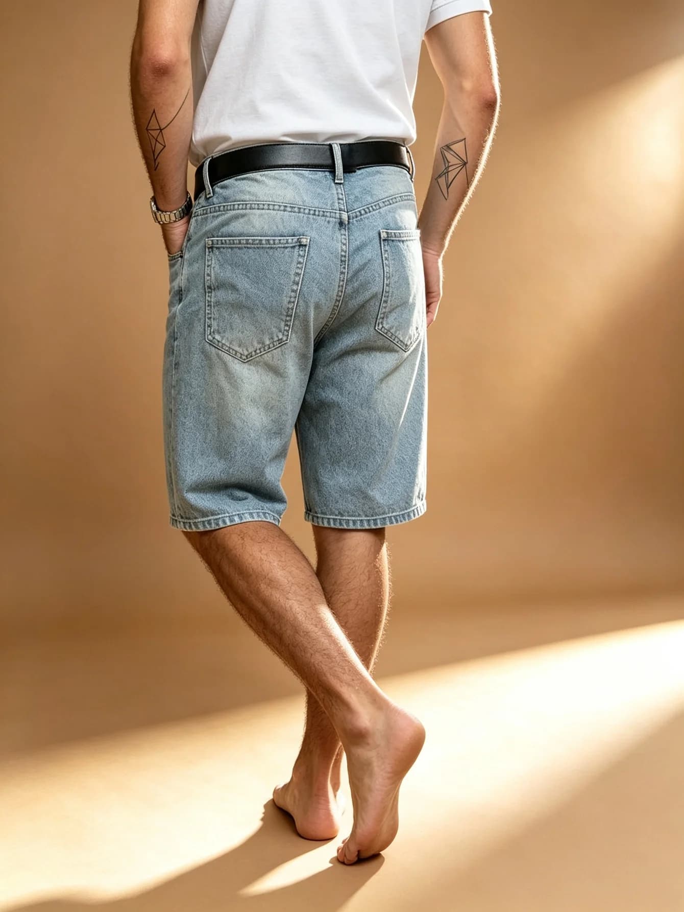 Y2K American Street Fashion Slim Jeans, Men's Trendy Denim Pants, Memorable Gift for Lover
