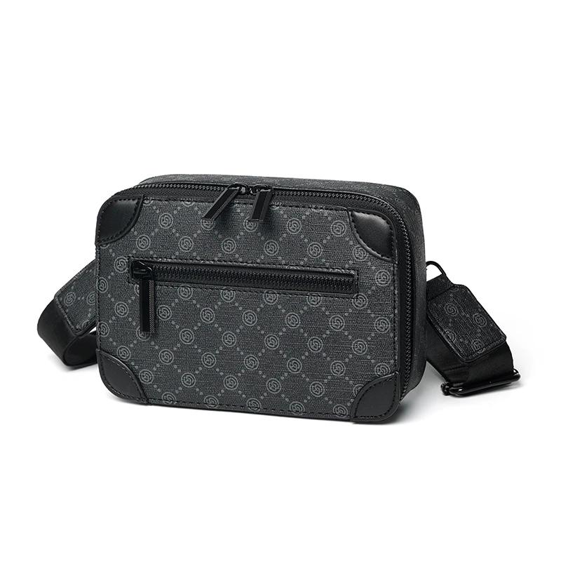 Nuova Borsa a Tracolla Mini Quadrata: Pochette Casual e Alla Moda con Stampe Giapponesi-Coreane per Uomo e Donna