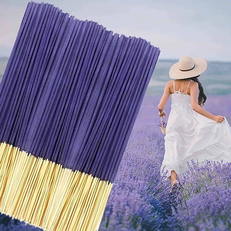 Bastoncini di legno per aromaterapia alla lavanda 8,66 pollici Decorazione domestica Hotel Spa Atmosfera Regali per le vacanze