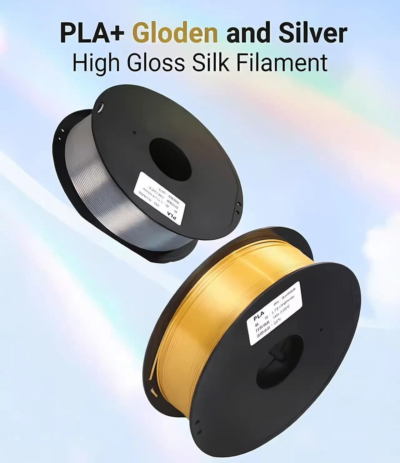 High-Speed Silk PLA Filament – Glossy Metallic Finish for 3D Printing Awards, Medals, Cosplay Armor & Props,1kg best PLA silk