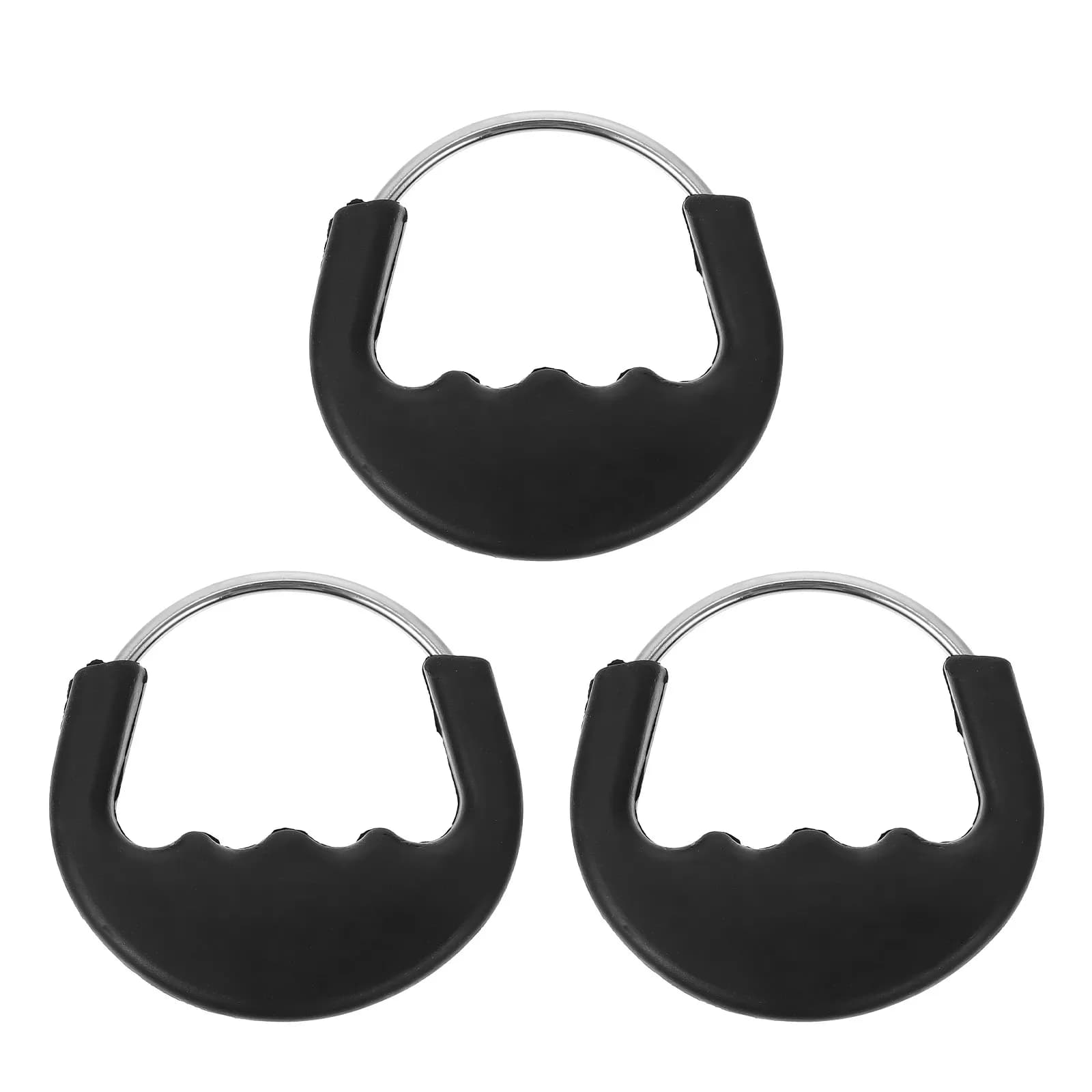 Set di 3 Guinzagli per Cani con Impugnatura in Gomma Premium, Design Ergonomico Confortevole per Passeggiate, Jogging, Corsa ed Escursioni