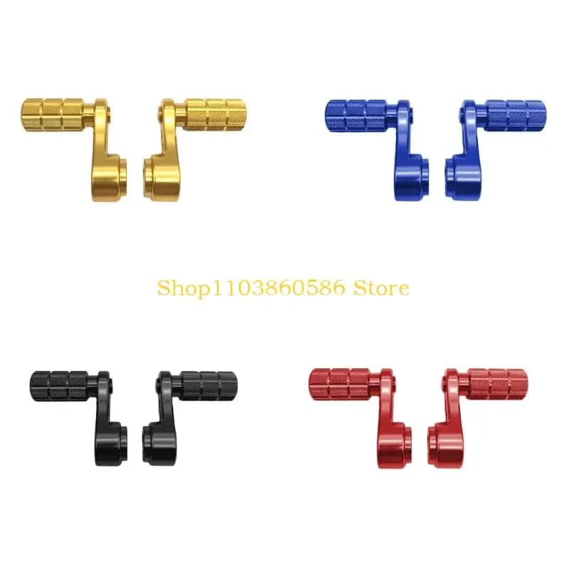 242A Set pedivelle per pedali per scooter Pedane ergonomiche per scooter Installazione semplice Gruppo poggiapiedi per Niu