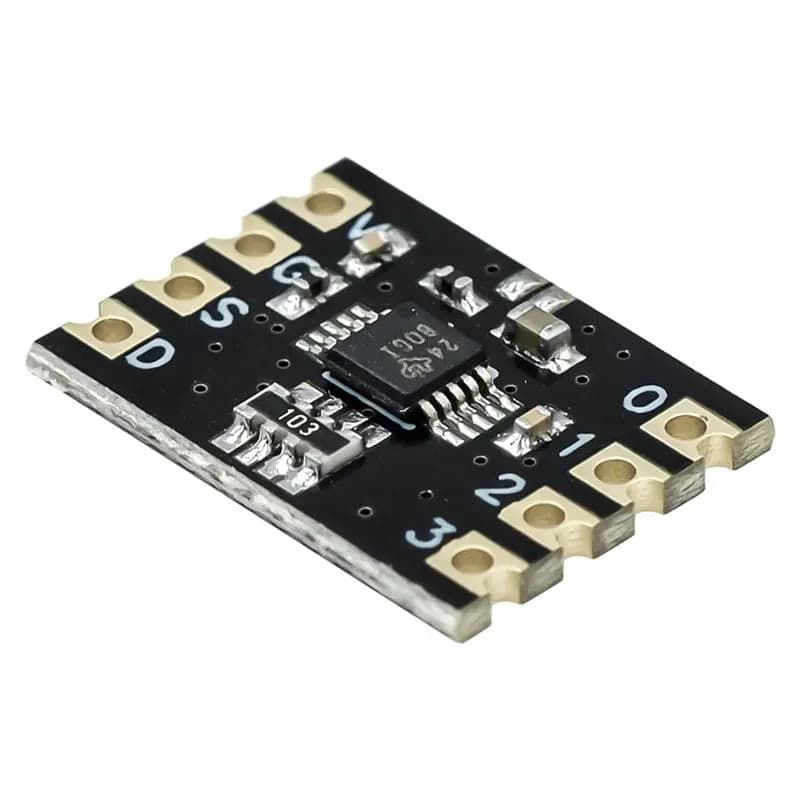 AT82 - Modulo ADC a 16 bit ADS1115 compatibile con Arduino Raspberry Pi MCU, scheda di test sensore a quattro canali con interfaccia I2C per comunicazione