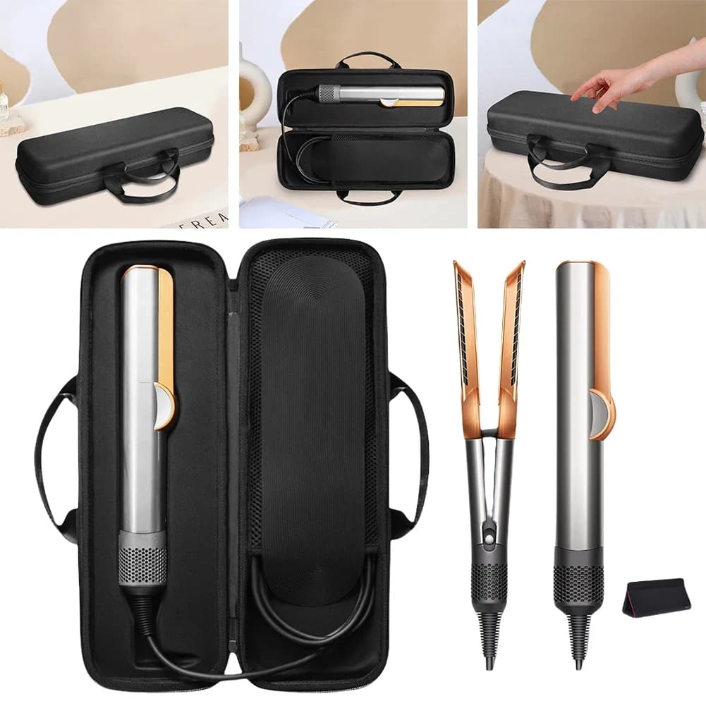 Durable travel bag waterproof anti-scratch portable travel bag with mesh bag for hair plate Dyson Airstrait HT01