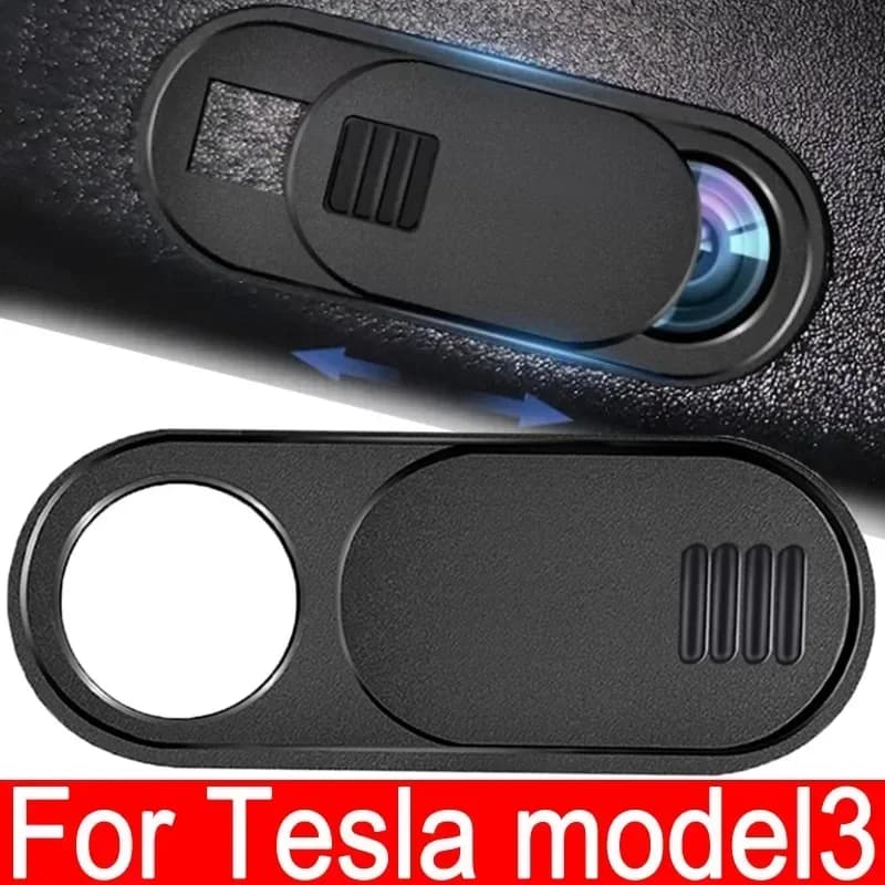 Camera Covers for Tesla Model 3 Y Webcam Slide Blocker Privacy Protection Anti-peep Sliding Camera Cover for Laptop