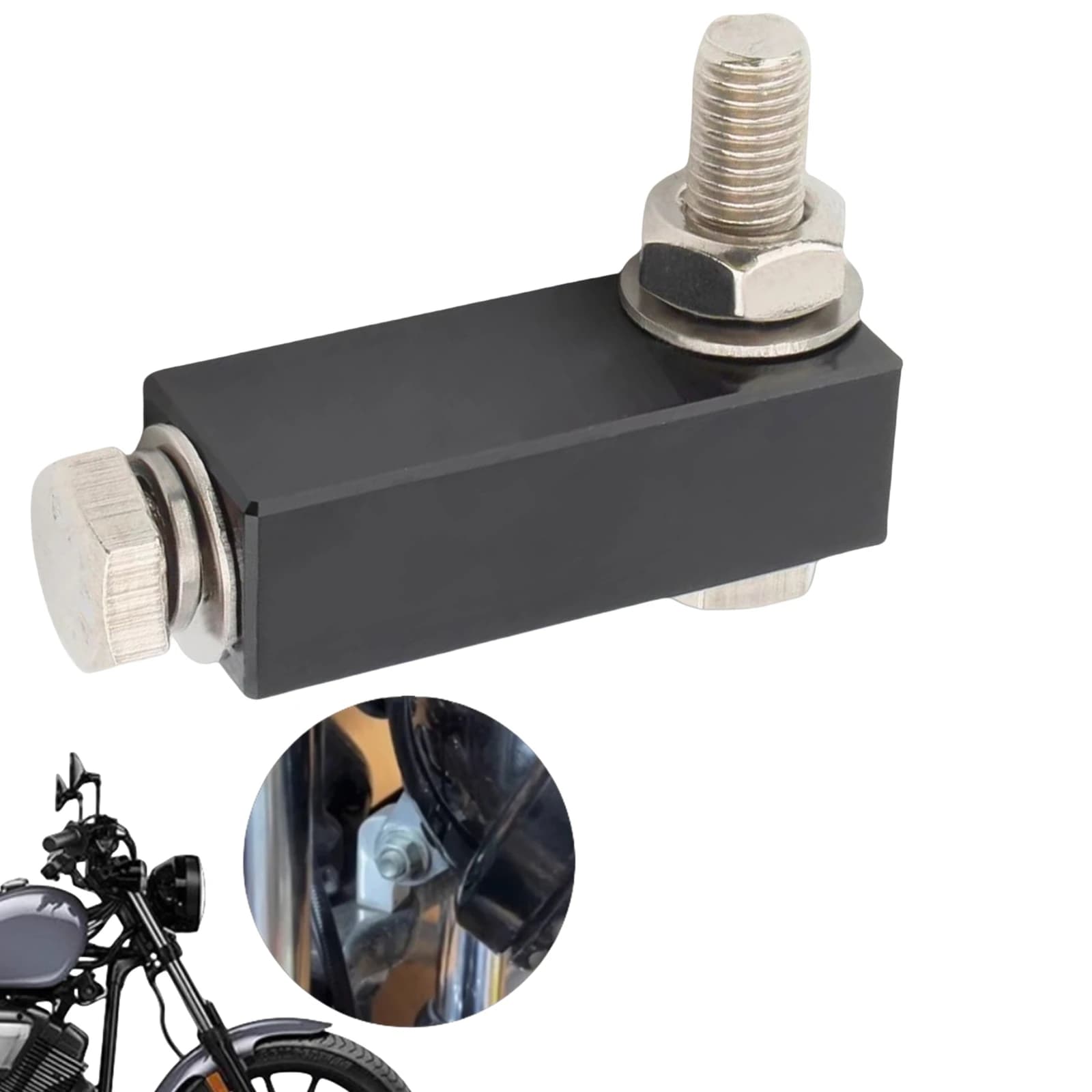 For Harley Softail FXST Dyna Wide Glide Motorcycle Headlamp Headlight Front Head Light Lamp Mount Block Bracket Extension
