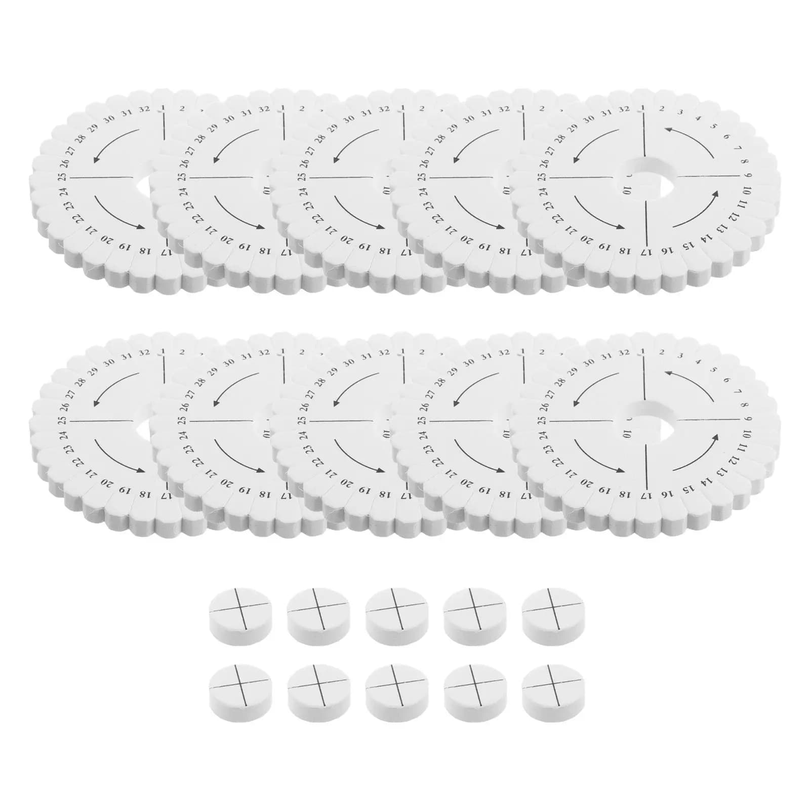 32 Slot Braiding Disk Eva Foam Bracelet Loom Weaving Board Creative DIY Jewelry Tool Fast Friendship Bracelet Maker