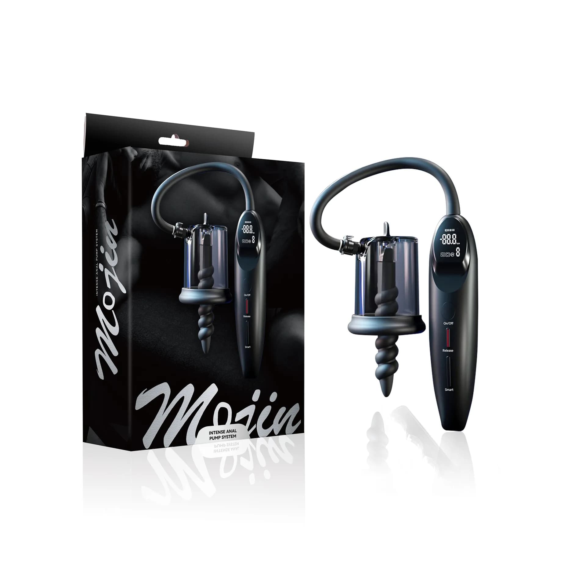 Pompa Anale Intelligente BDSM Rosebud, Stimolatore Prostatico a Suzione Ottimale, Dilatatore Anale, Set di Plug Anali, Giocattoli Sessuali per Uomini e Donne