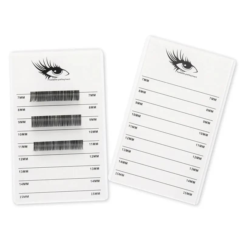 1Pc Acrylic Eyelash Palette Faux eyelashes Pallet Board Stand Pad Extension Eyelashes Makeup Accessories