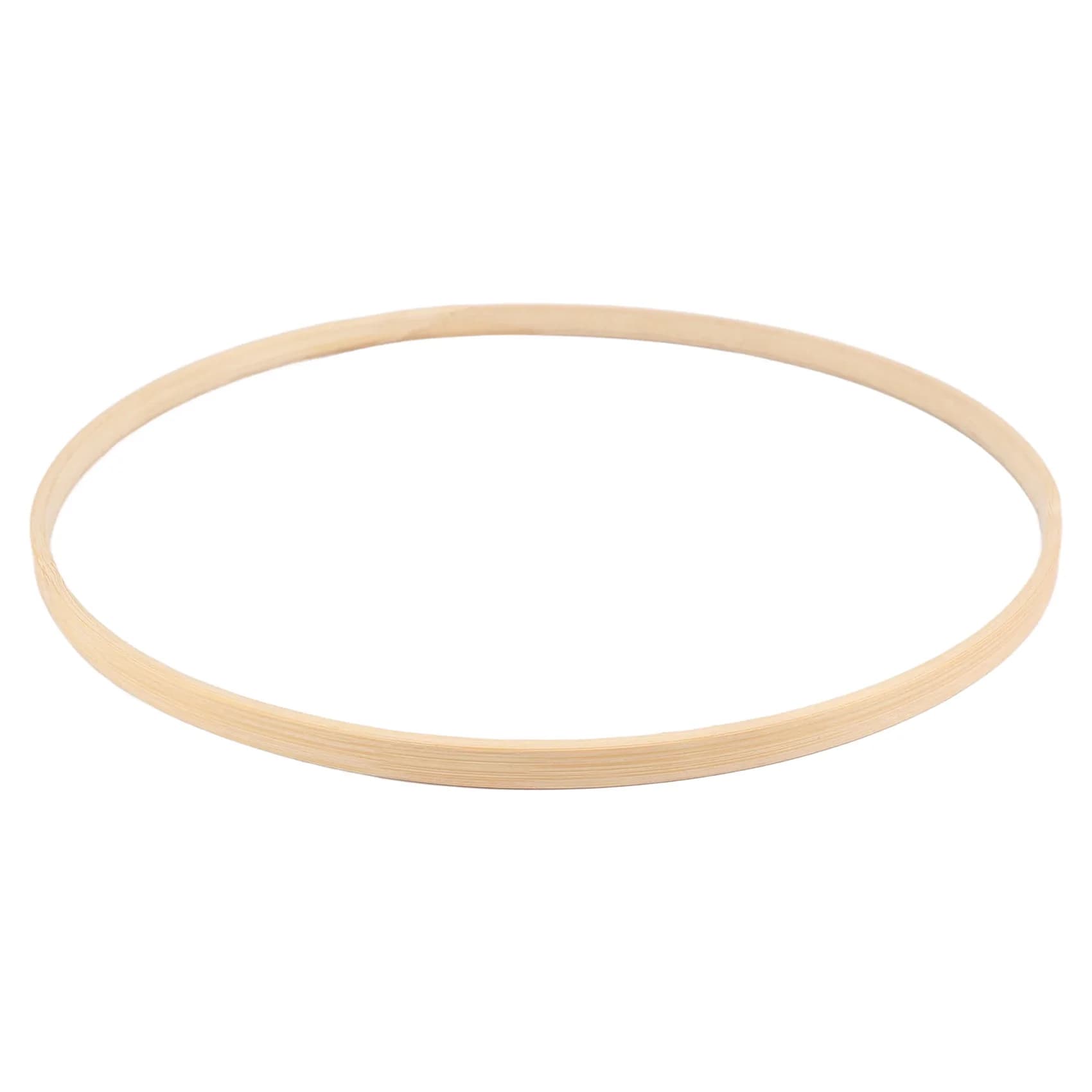 AB11 Dream Bamboo Rings, Wooden Circle Round Hoop, 26cm Diameter, for DIY Flower Wreath, Dream Catcher, Macrame, Home Decor,