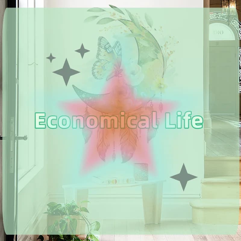 [MOA]Butterfly Dream Catcher Wall Sticker Modern Minimalist Wall Decal Wallpaper Home Decor For Bedroom Living Room[MOA]