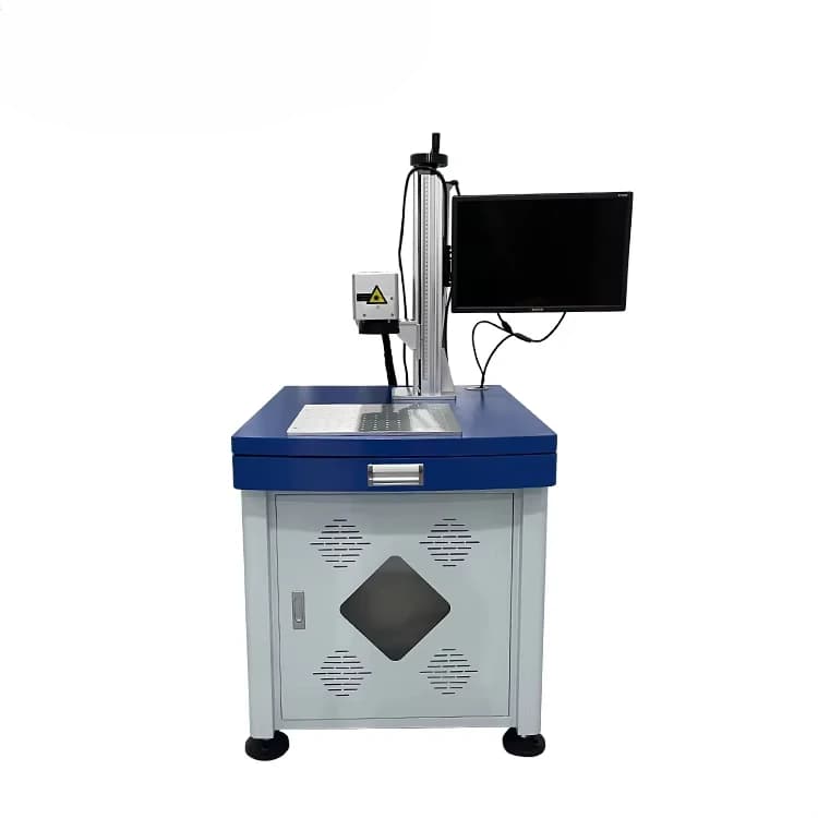 Macchina per marcatura laser UV da 5 W e macchina per incisione laser Macchina per marcatura laser con supporto in tessuto di carta plastica per vetro