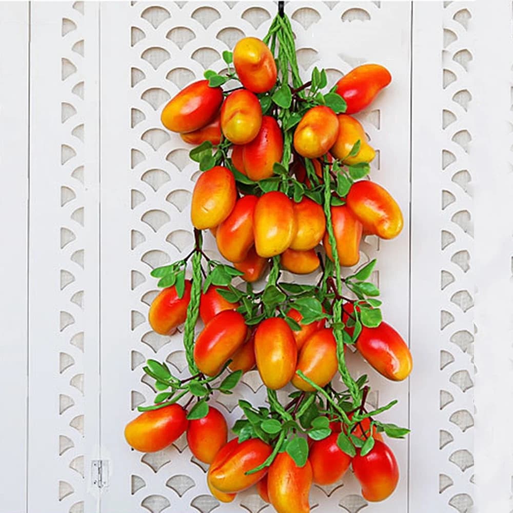 Plastic 1pc Plants Fruit Decoration DIY Fake Vegetables Wall Decor Artificial Vegetables Artificial Fruit