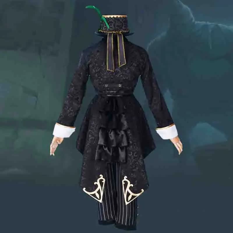 Demi Bourbon Cosplay Costume Barmaid True Proof New Skin Uniform Black Clothes Game Identity V Barmaid Costume Suit