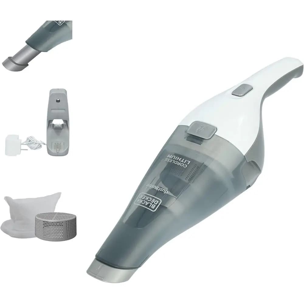Aspirapolvere portatile senza fili Dustbuster, aspirapolvere portatile per auto con cavo/ricaricabile, montaggio a parete, aspirazione potente QuickClean