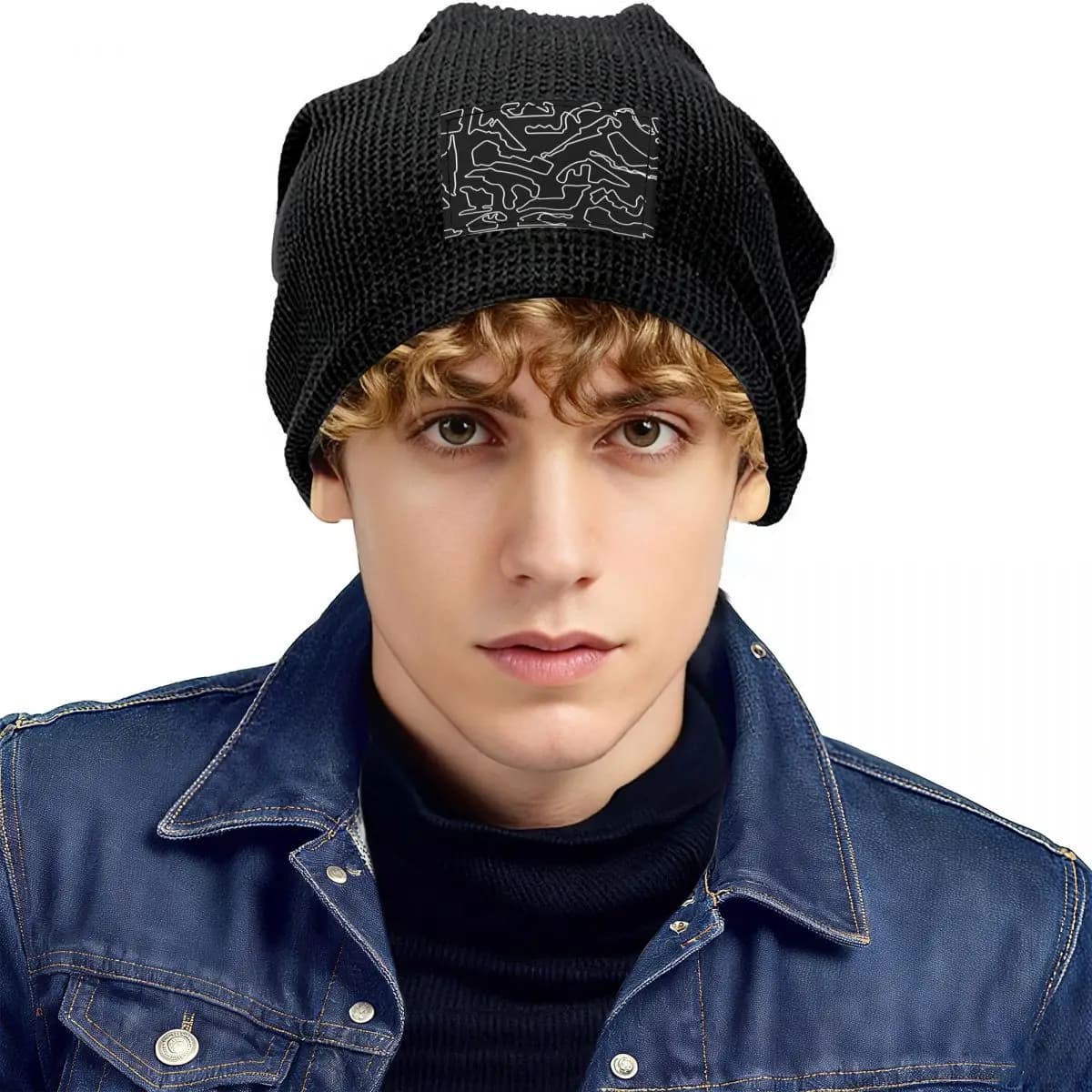 F1 2025 Tracks Warm Fleece-Lined Cap Fashion Bonnet Hat Autumn Winter Outdoor Beanies Hats for Unisex Adult