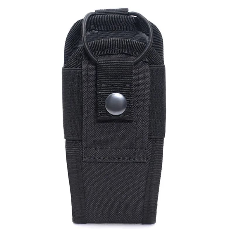 Custodia tattica per walkie-talkie Oxford MolleRadio Tasca porta marsupio portatile per sport da caccia all'apertoCustodia per interfono