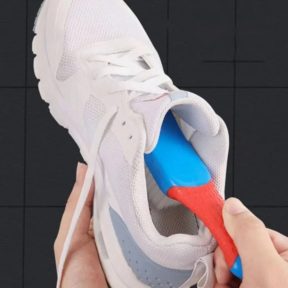 Accessori Spazzola per pulizia multiuso Impugnatura in gomma Manico lungo Spazzola a setole morbide Spazzola per scarpe per la pulizia della casa
