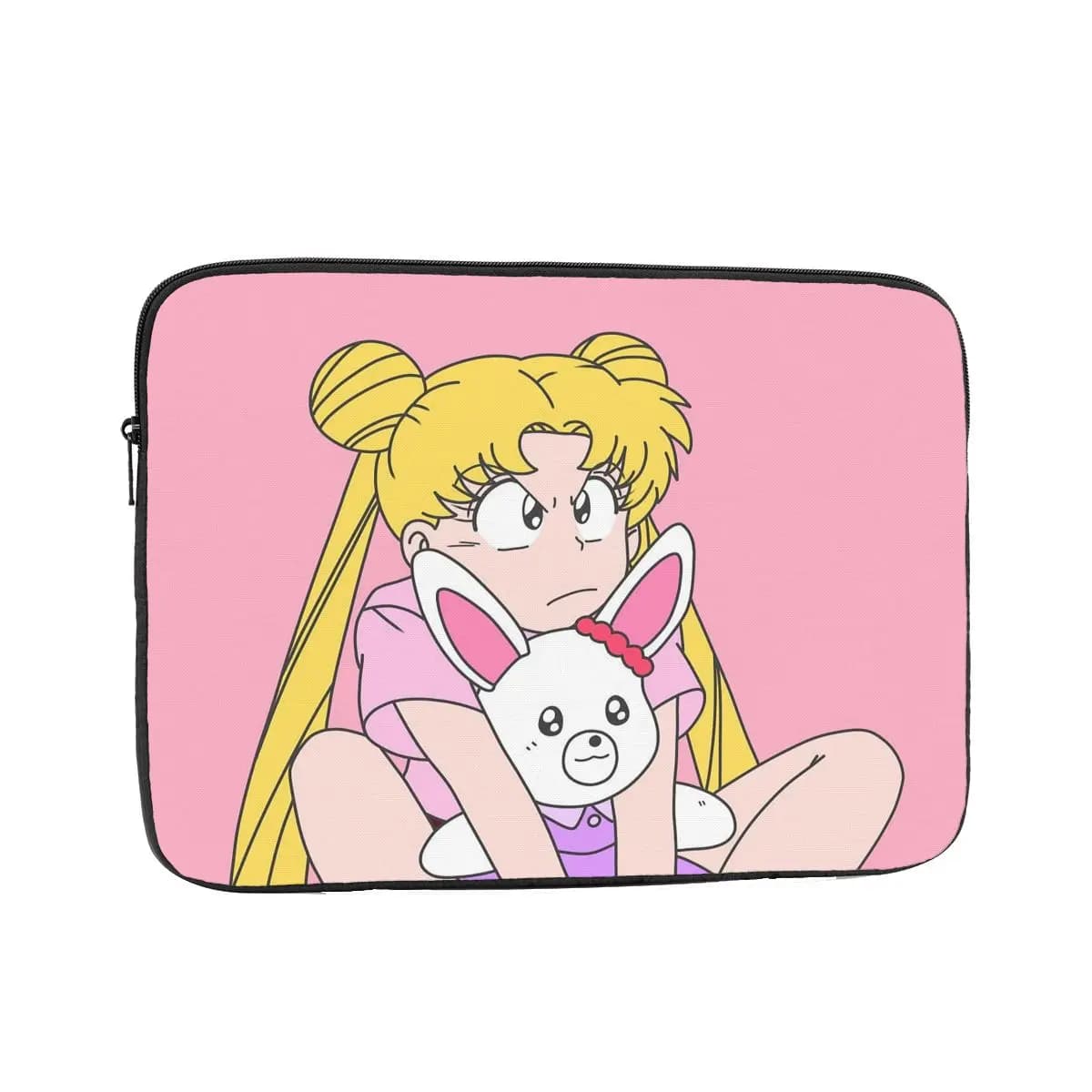 Divertente custodia per laptop Sailor Moon da 10, 12, 13, 15, 17 pollici, borsa per notebook anime, custodia antiurto per computer