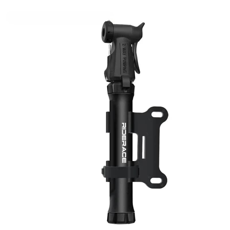 Pompa da bicicletta portatile Valvola Schrader Presta MTB Bici da strada Pompa ad aria manuale Gonfiatore per pneumatici da equitazione all'aperto per attrezzatura da ciclismo a sfera