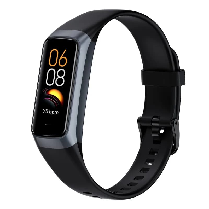 Amoled Smart Watch Smartwatch Band Donna Frequenza cardiaca Sangue Impermeabile collegato Bracciale intelligente Orologio sportivo fitness tracker