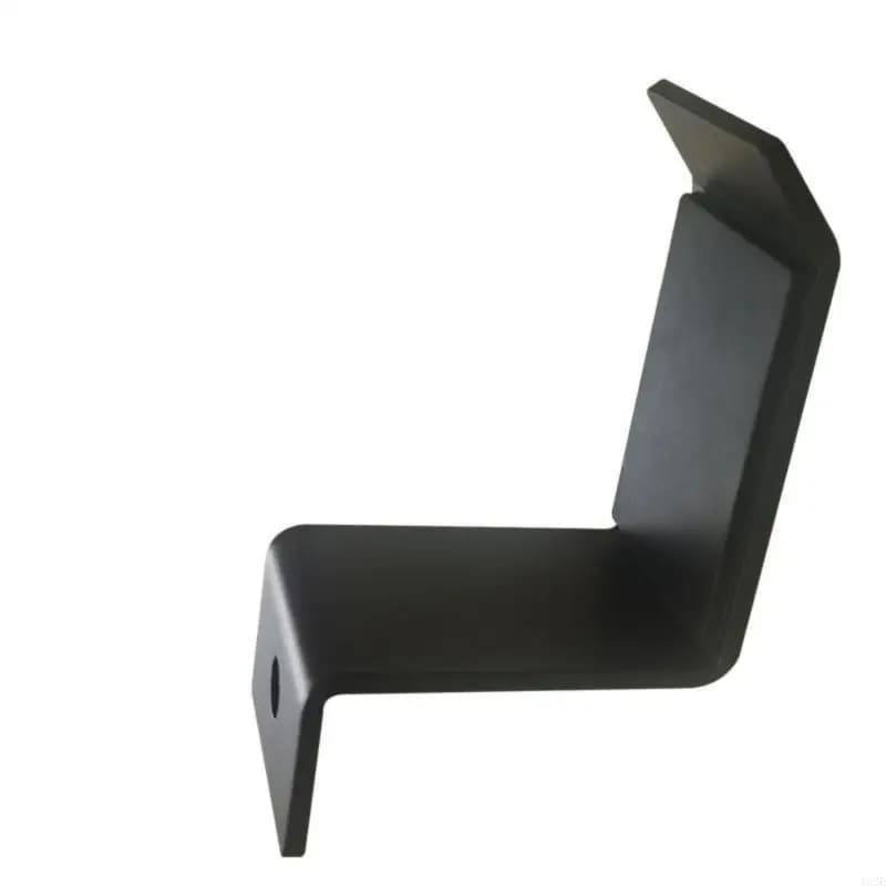 462E Aluminum Headphone Organizers with Adhesive Tape and Screw Mounting for Tidy Workspaces and Safe Headsets Storage