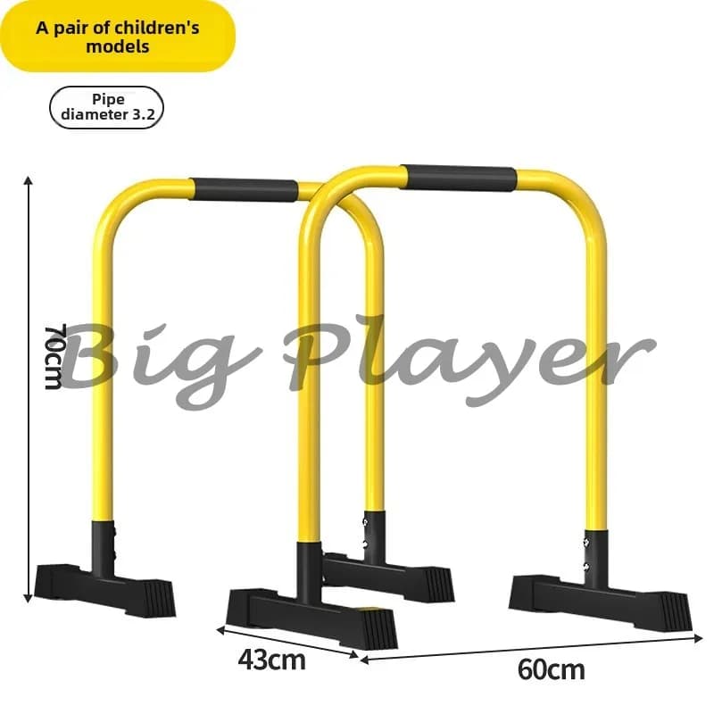 Barre parallele per interni domestici Barre orizzontali regolabili Attrezzatura per il fitness Dispositivo per trazioni Estensione del braccio Staffa divisa per esterni