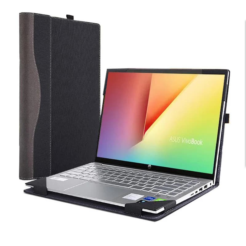 Custodia per ASUS VivoBook 15 F515 X515 S515 M515 D515 F513 X513 K513 S513 M513 15.6 pollici Laptop Notebook protettivo pelle stilo regalo