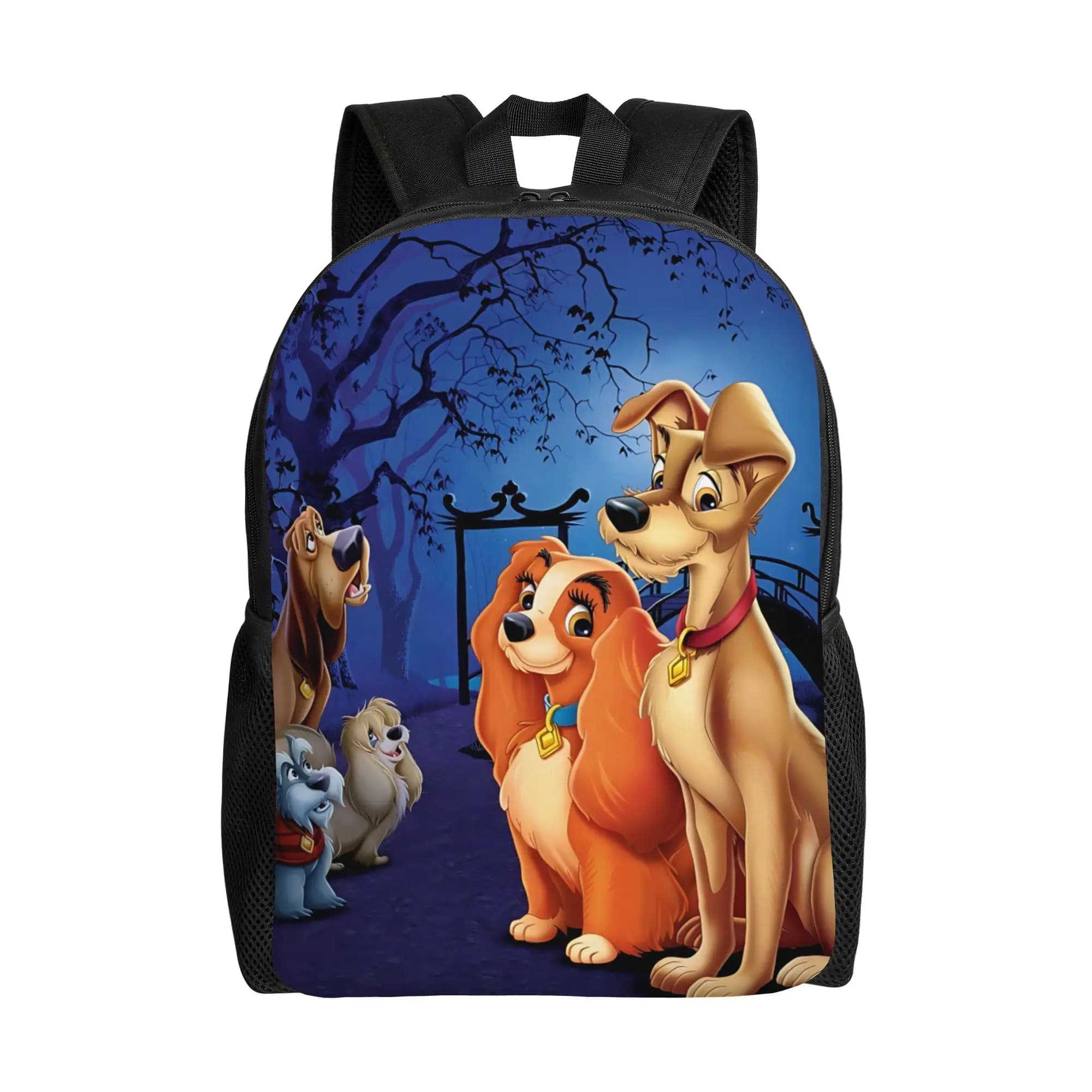 1 pezzo Tony's Restaurant New School Year Storage Bag Lady and the Tramp Zaino per uomo e donna
