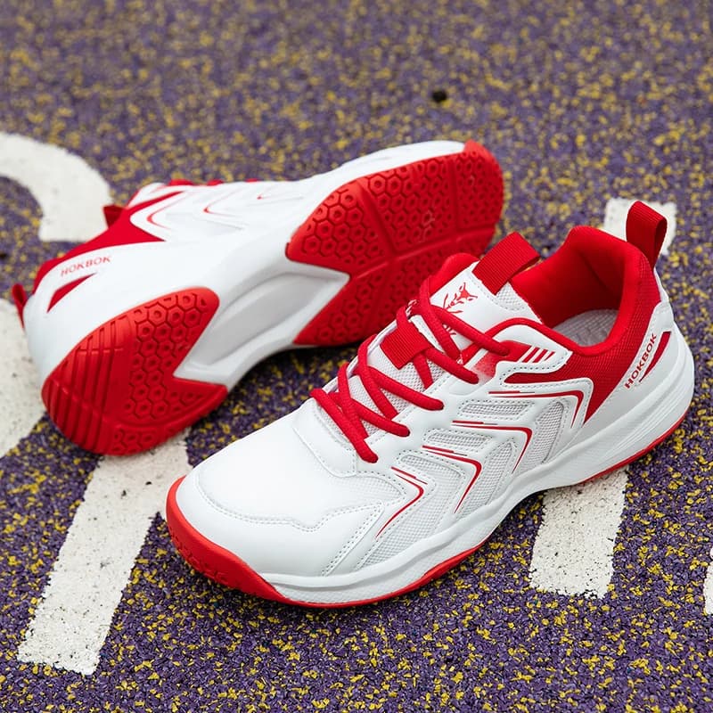 Scarpe Professionali da Pallavolo per Uomo, Antiscivolo per Allenamento all'Aperto, Scarpe Sportive Leggere per Badminton e Tennis da Tavolo