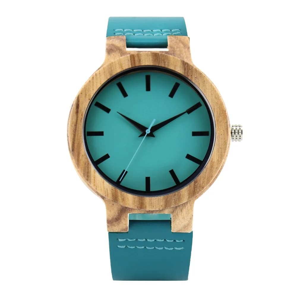 Fashionable Casual Quartz Watch for Men with Genuine Leather Strap Popular Stylish Wristwatch
