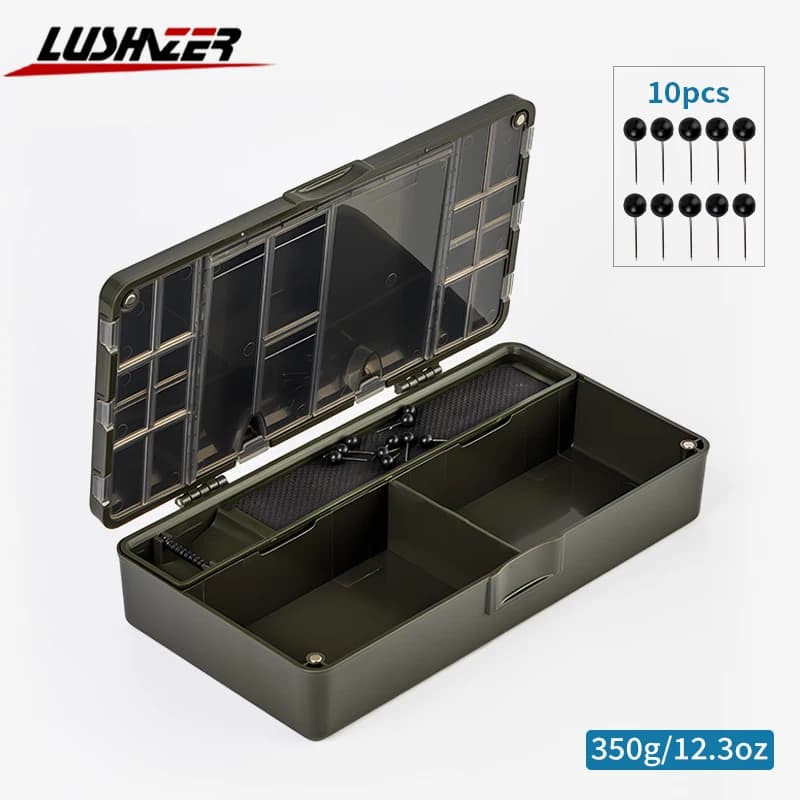 LUSHAZ Multifunctional fishing gear box 350g for magnetic compartments Fishing equipment Fishing equipment