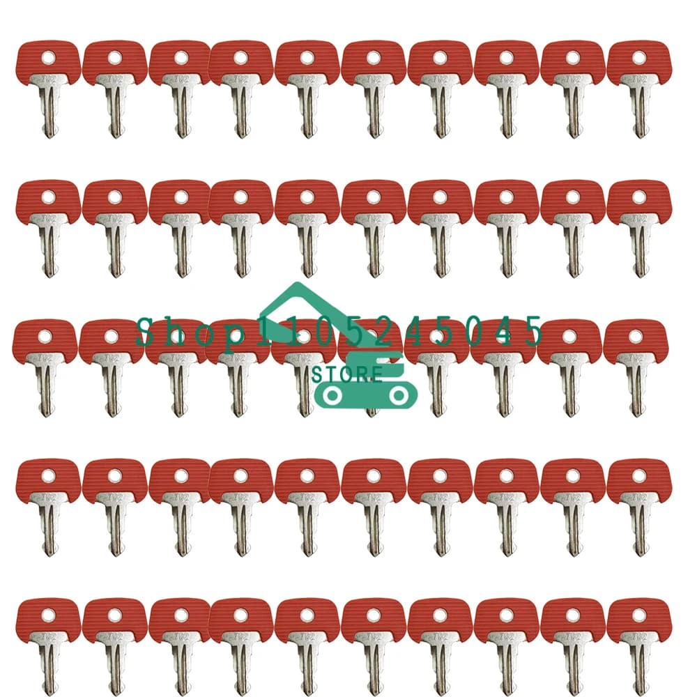 50 pz. Chiavi di accensione 702 26906870 per Graffette Elettriche Jungheinrich Ricambi Mic Komatsu