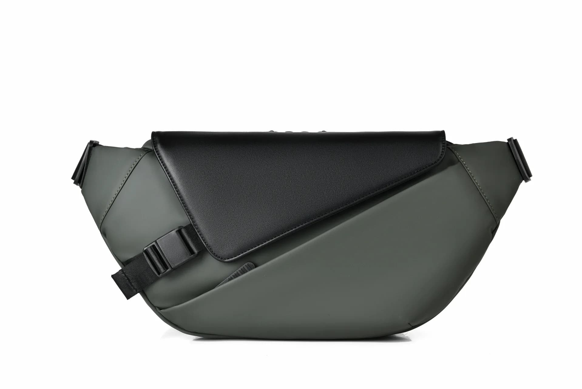 Men Waterproof Waist Bag Oxford Cloth Fanny Pack Casual Chest Sling Purse Male Adjustable Crossbody Belt Bag For Running Sports
