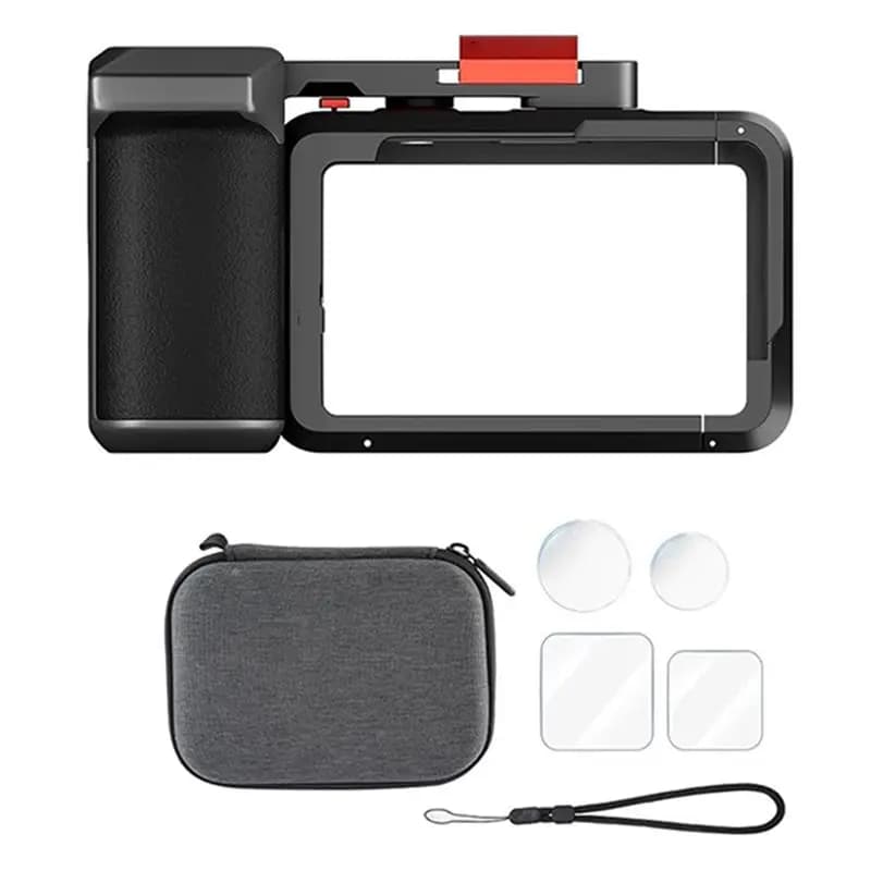 B29C Aluminium Protective Sand for DJI Action 5 Pro 4 3 with 1/4\" Thread and Screen Covers