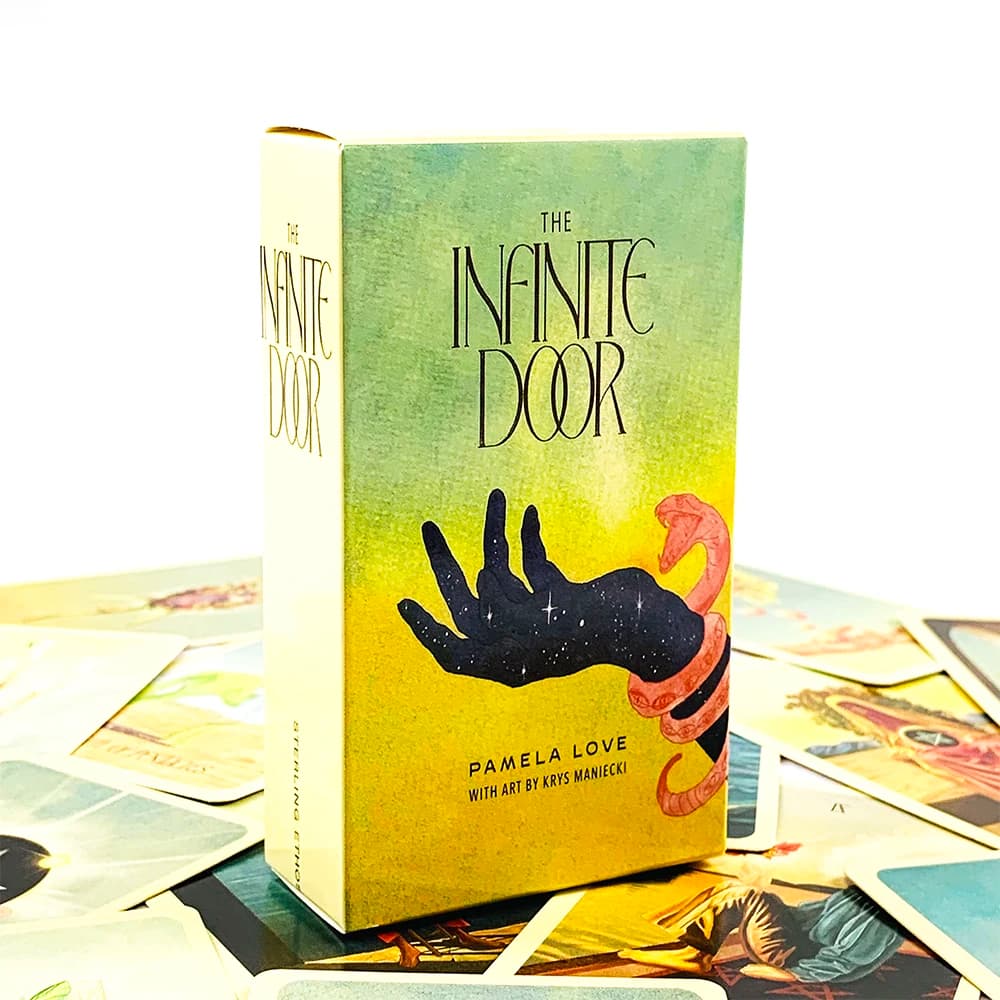 The Infinite Door Tarot Deck 78 Cards Classic Divination Tarot Cards for Spiritual Reading Fortune Telling Board Game Gift